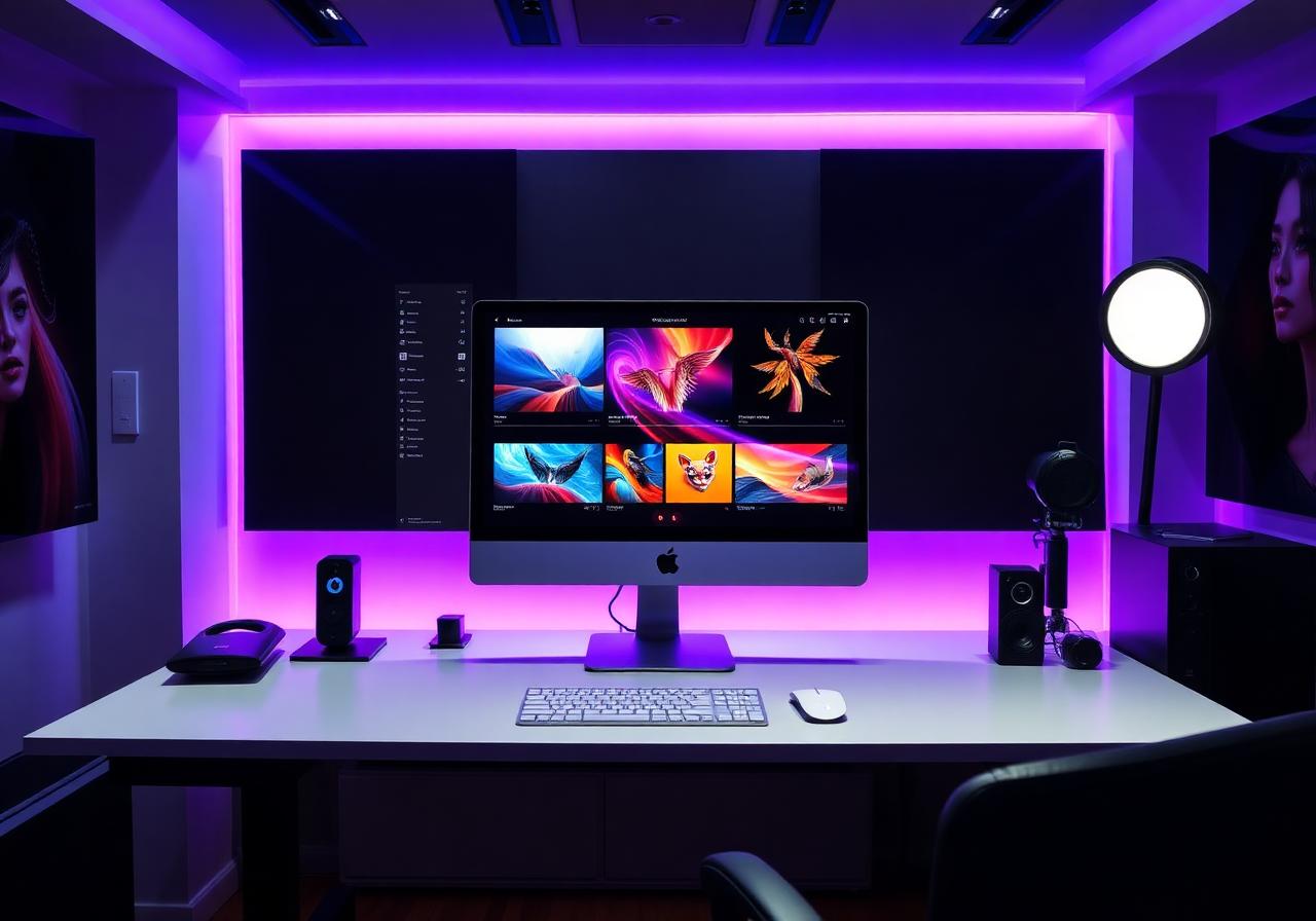 Creative workspace using GraphicVault Pro